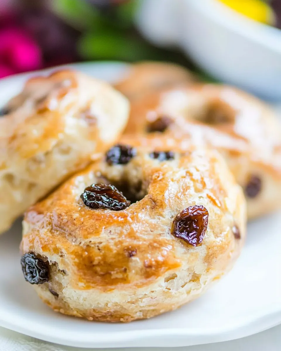 Quick Easy Homemade Cinnamon Raisin Bagels recipe photo