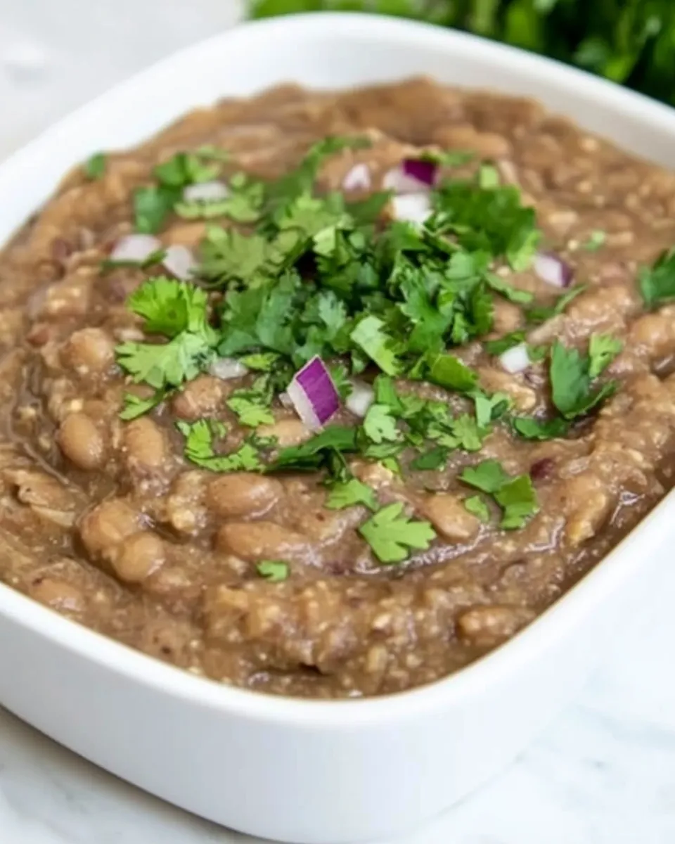 Classic Easy Homemade Refried Beans Recipe image
