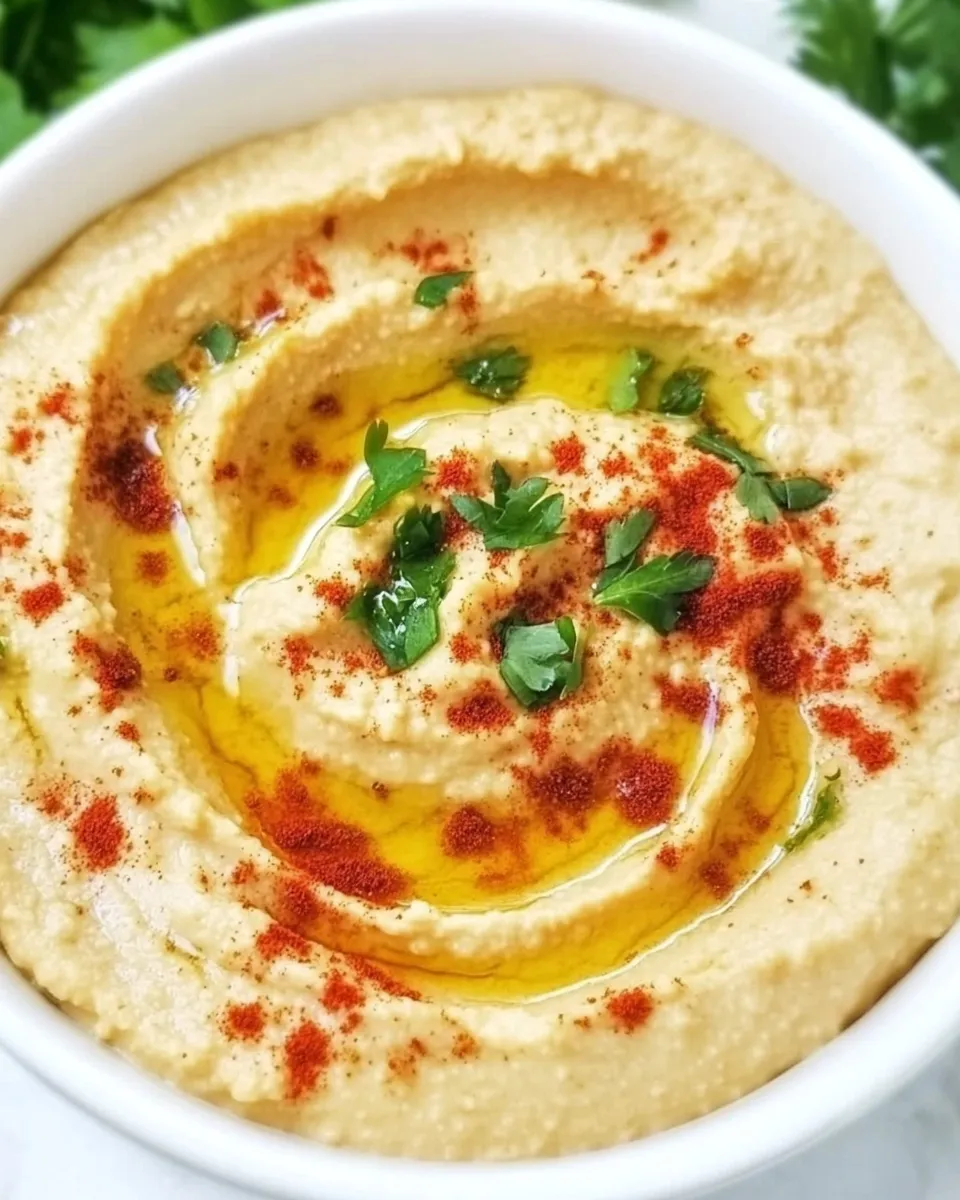 Delicious Easy Hummus without Tahini recipe photo
