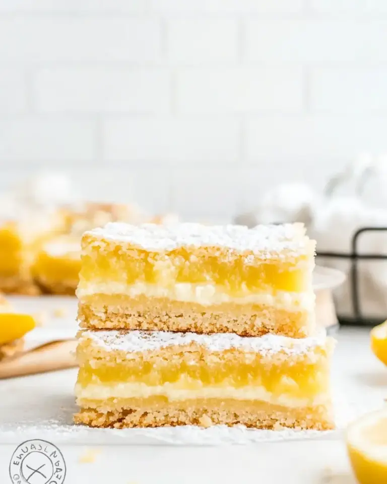 Homemade Easy Lemon Bars Recipe photo