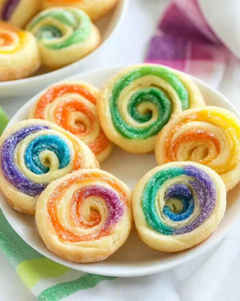 Homemade Easy Palmiers (Rainbow Palmiers) photo