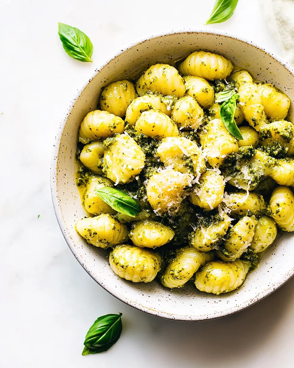 Classic Easy Pesto Gnocchi Recipe (Plus A Leveled Up Version!) image