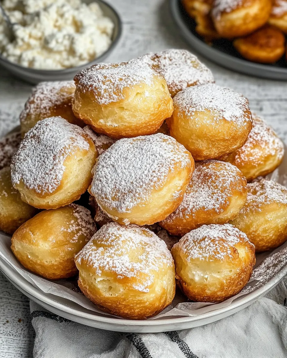 Classic Easy Ricotta Zeppole (Italian Donuts) image