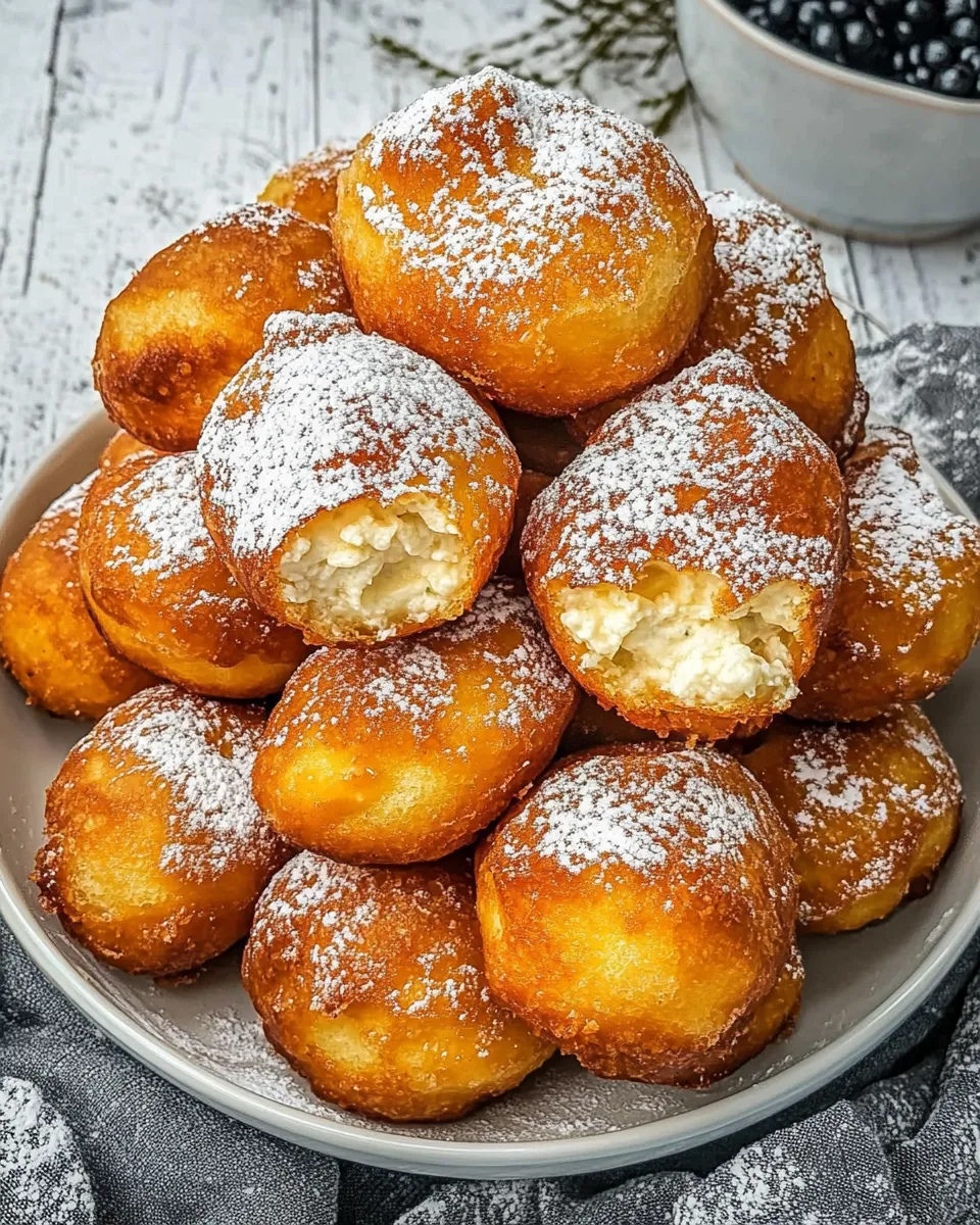 Quick Easy Ricotta Zeppole (Italian Donuts) shot