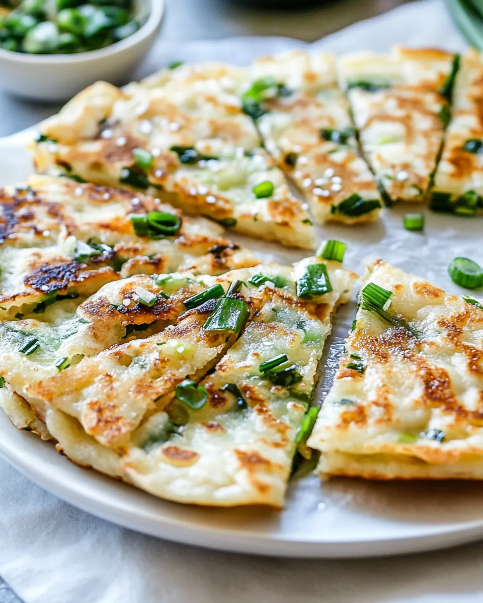 Classic Easy Scallion Pancakes image