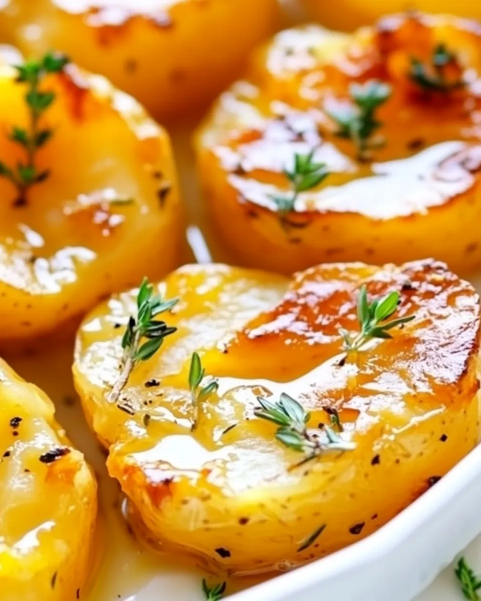 Quick Easy Smashed Potatoes dish photo