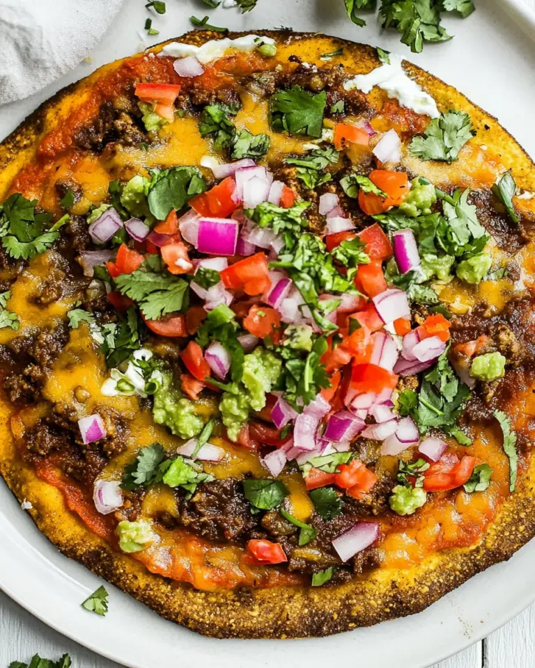 Homemade Easy Taco Pizza photo