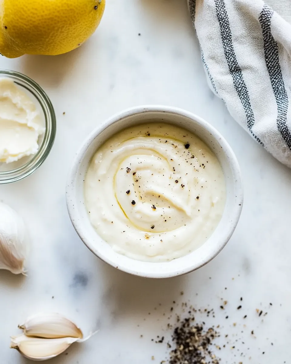 Classic Easy Truffle Aioli Recipe image