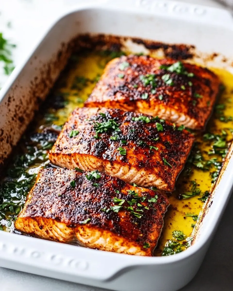 Homemade Easy and Amazing Blackened Salmon recipe photo
