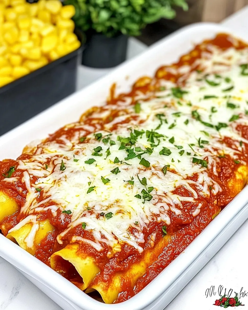 Classic Egg Roll Manicotti image
