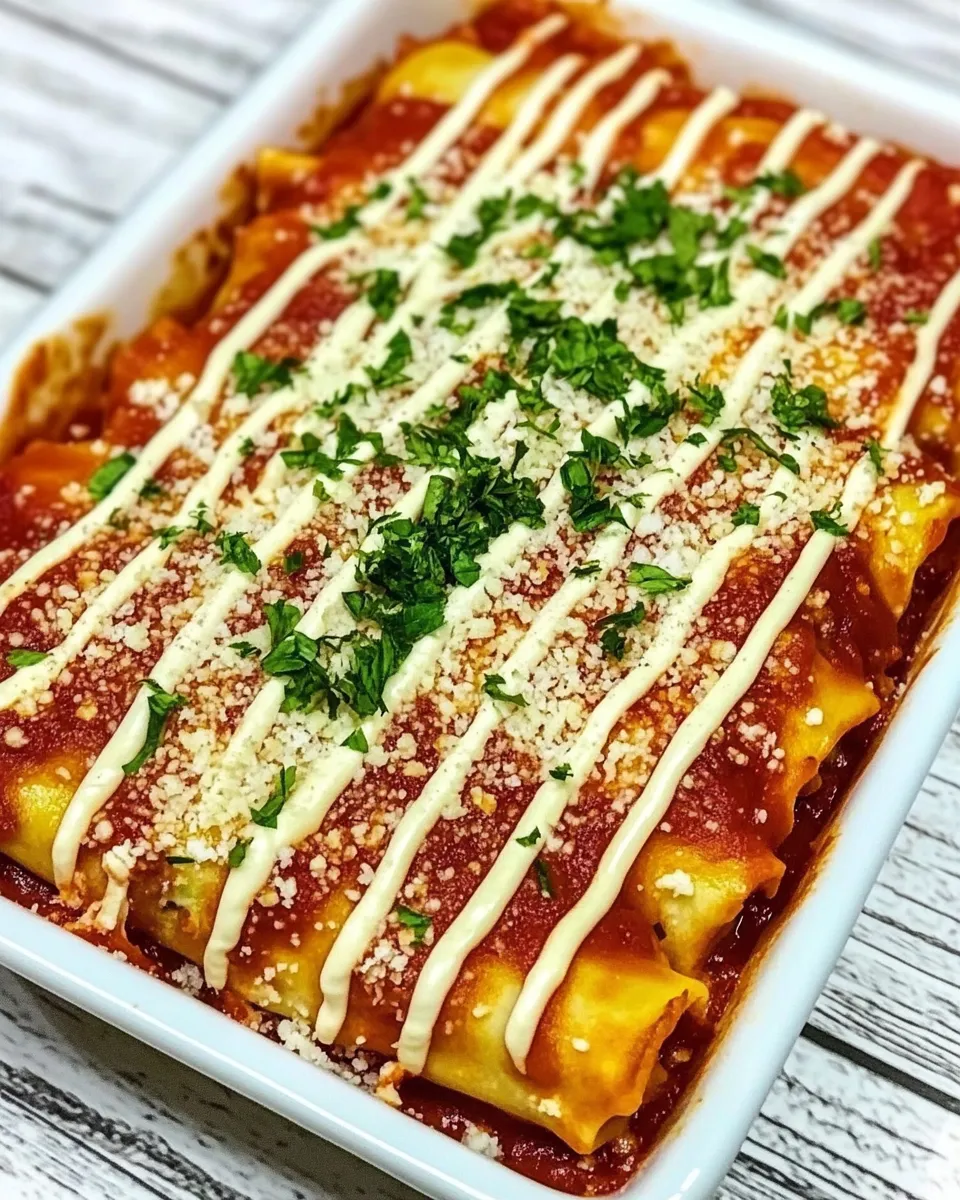 Delicious Egg Roll Manicotti shot