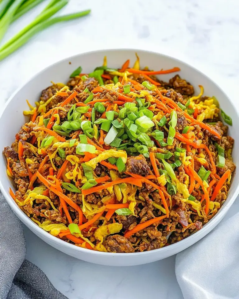 Homemade Egg Roll in a Bowl Recipe photo