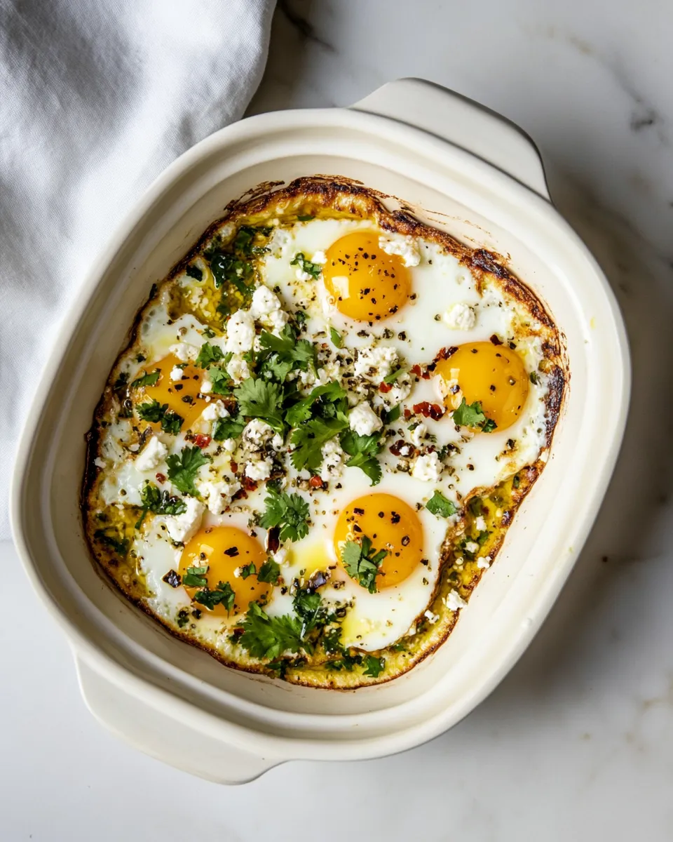 Easy Eggs fried in feta and chilli crisp oil (viral recipe) recipe photo
