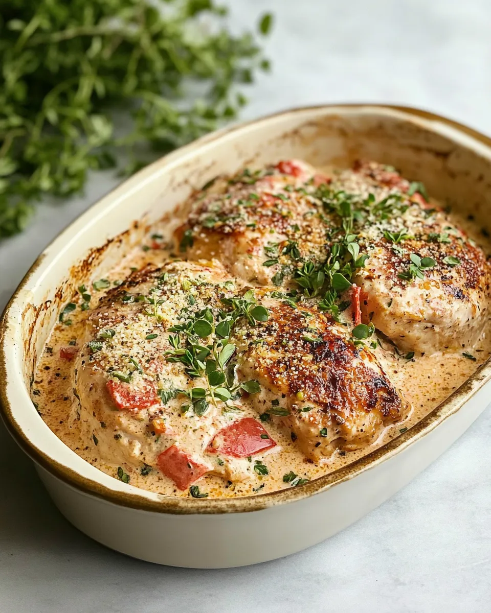 Homemade Feta Chicken Bake photo