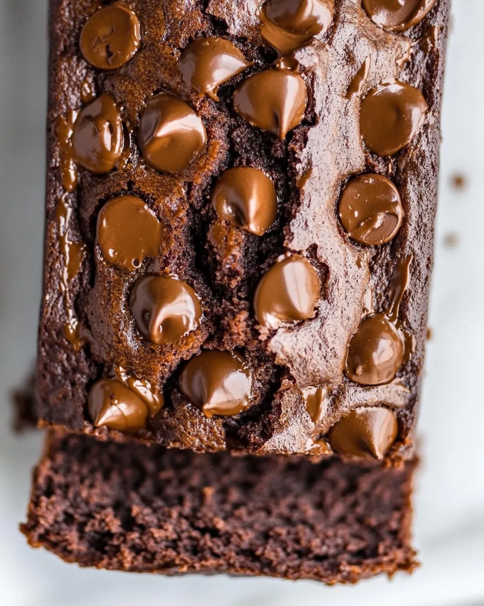 Easy Flourless Chocolate Black Bean Banana Bread recipe photo