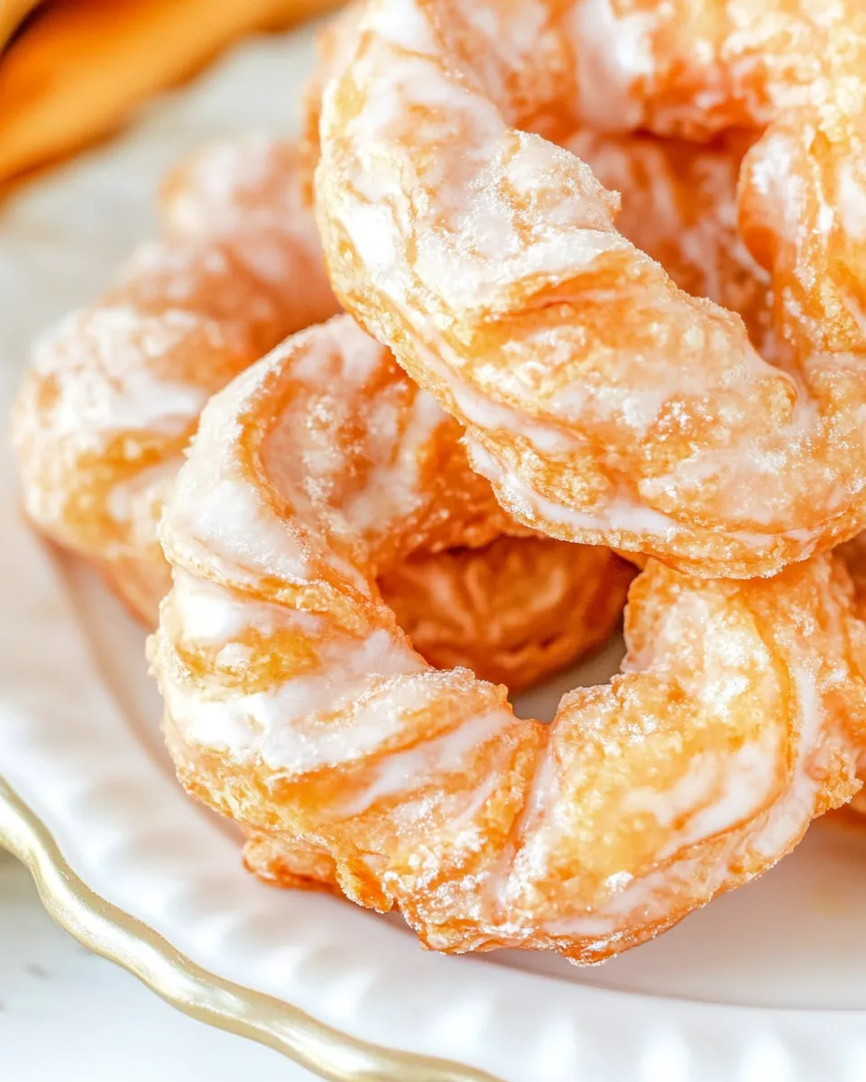 Delicious French Crullers shot