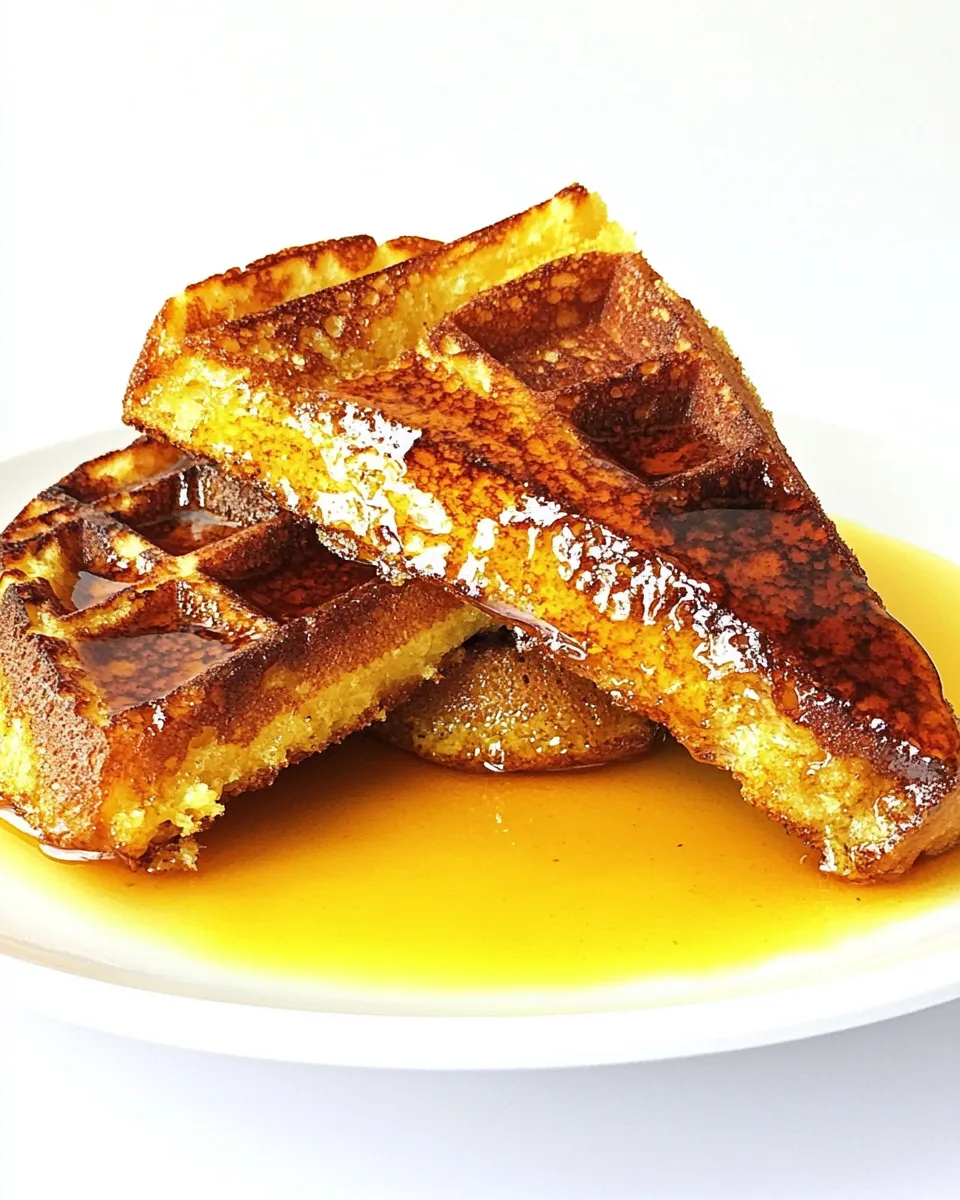 Classic French Toast Waffles image