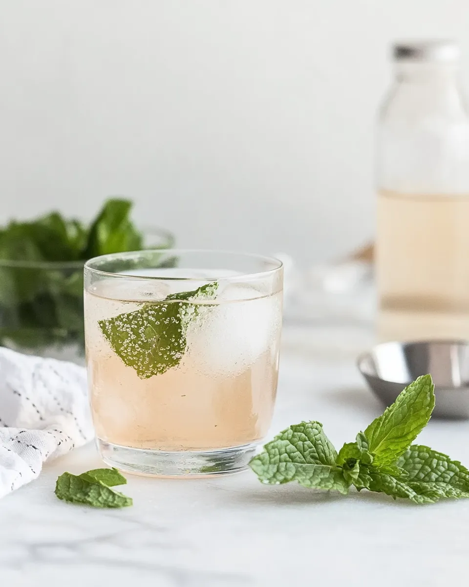 Refreshing Fresh Mint Tea Recipe (Hot or Iced) food shot