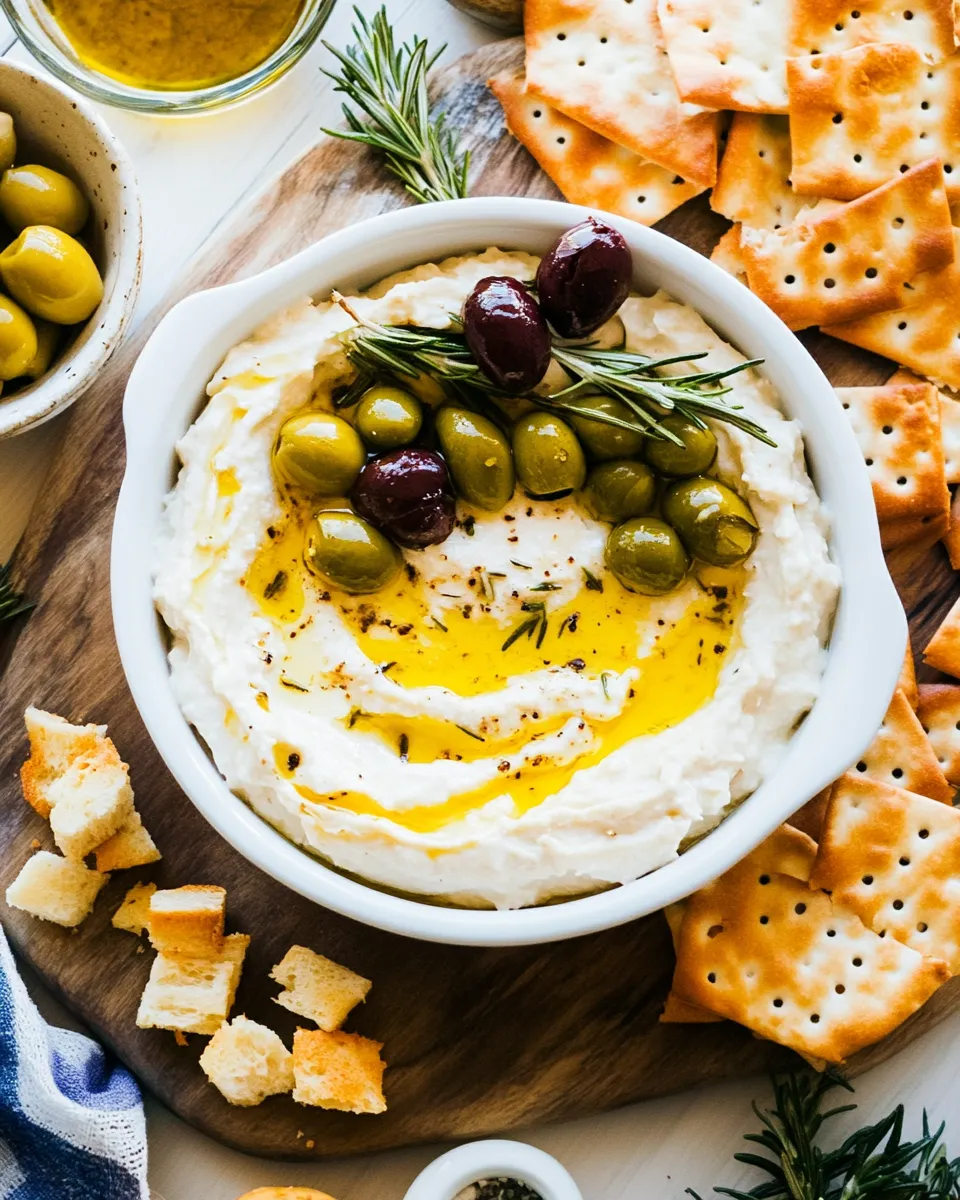 Homemade Fried Rosemary and Garlic Dip Recipe recipe photo