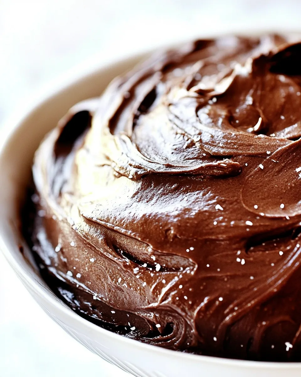 Easy Fudge Icing Recipe shot