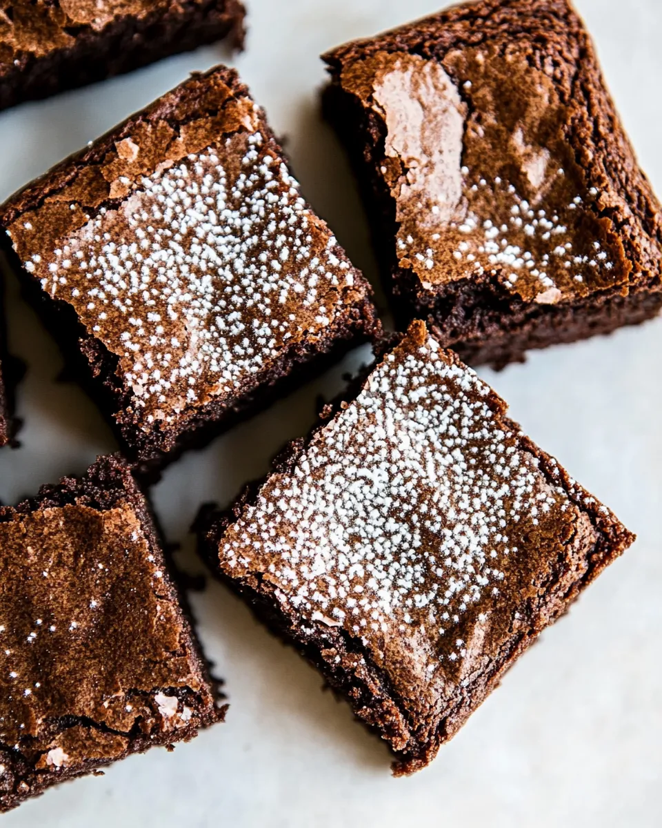 Homemade Fudgy Keto Brownies (with Vegan Option) photo