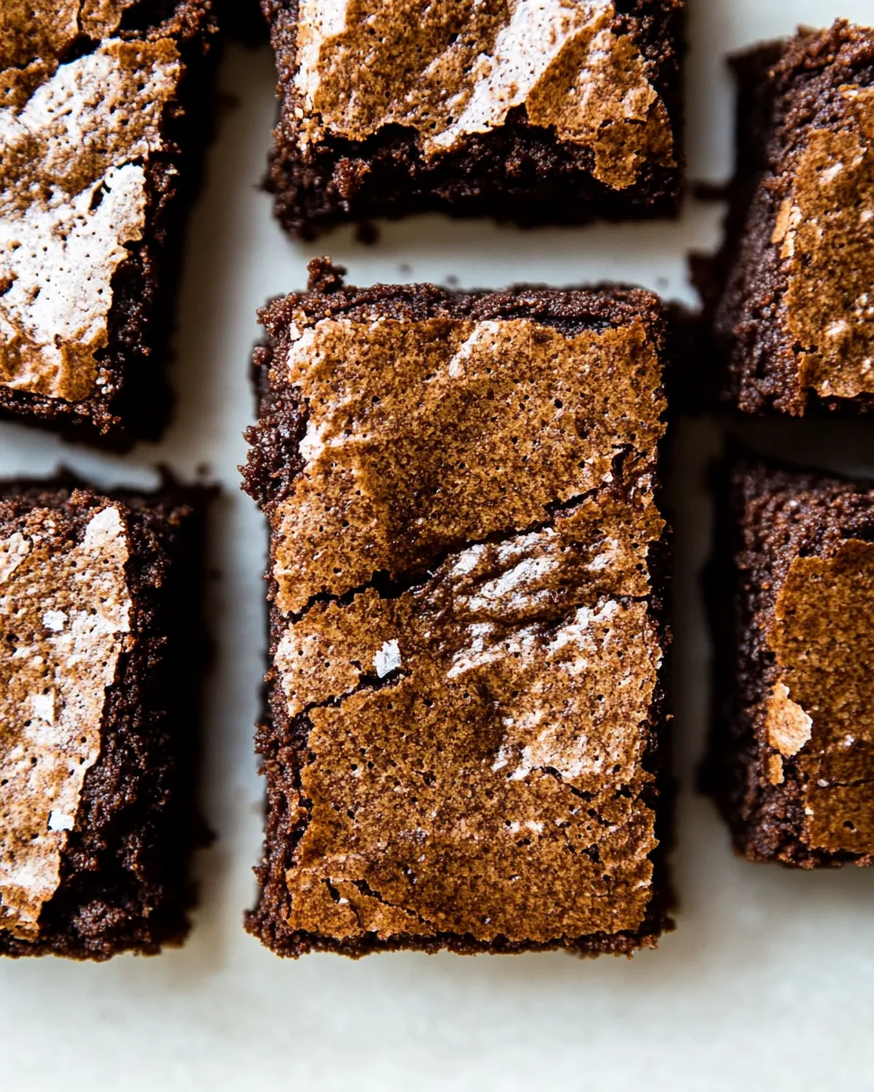 Easy Fudgy Keto Brownies (with Vegan Option) recipe photo