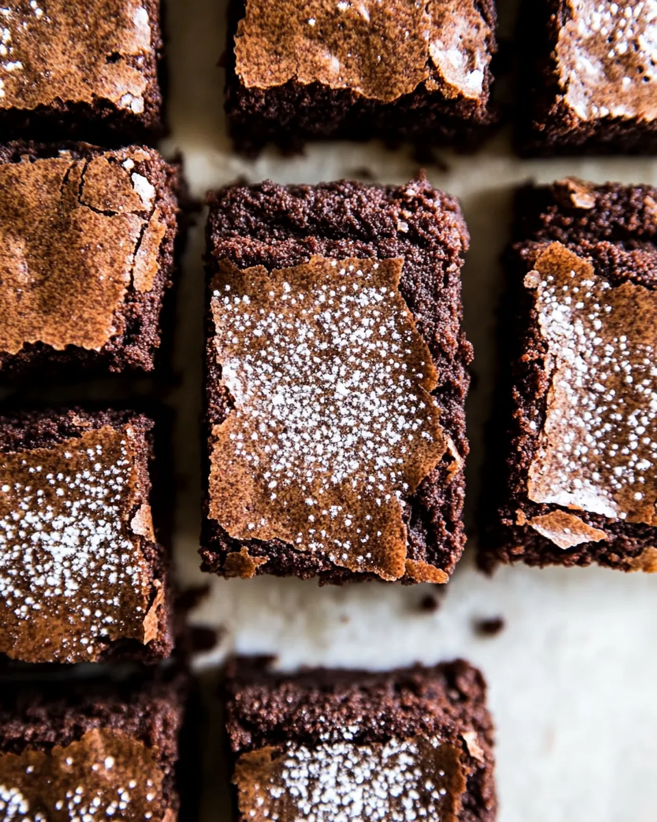 Delicious Fudgy Keto Brownies (with Vegan Option) shot