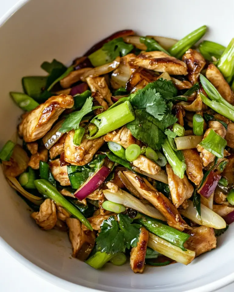 Homemade Garlic-Ginger Chicken Stir-Fry photo