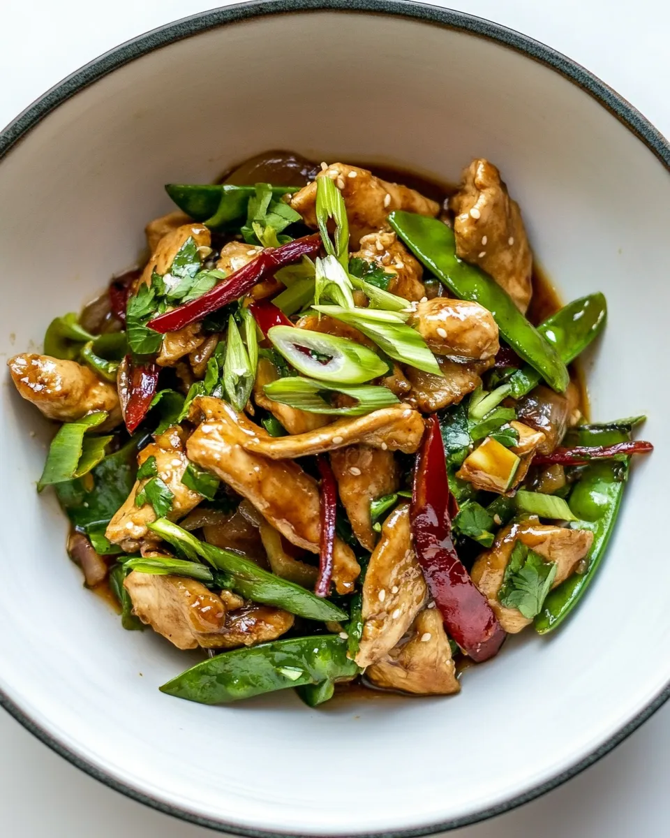 Classic Garlic-Ginger Chicken Stir-Fry image