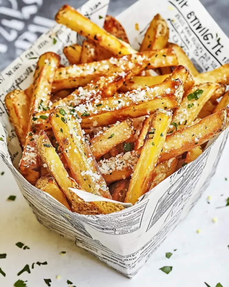 Homemade Garlic-Parmesan Fries photo