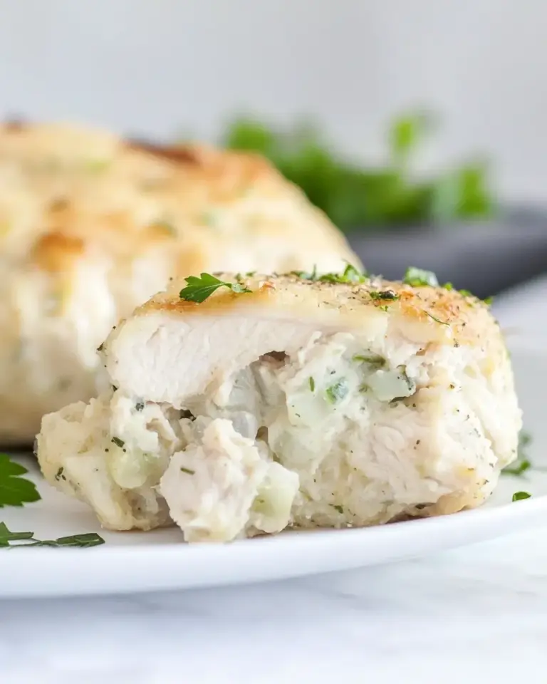 Homemade Garlic Herb Chicken Pillows photo