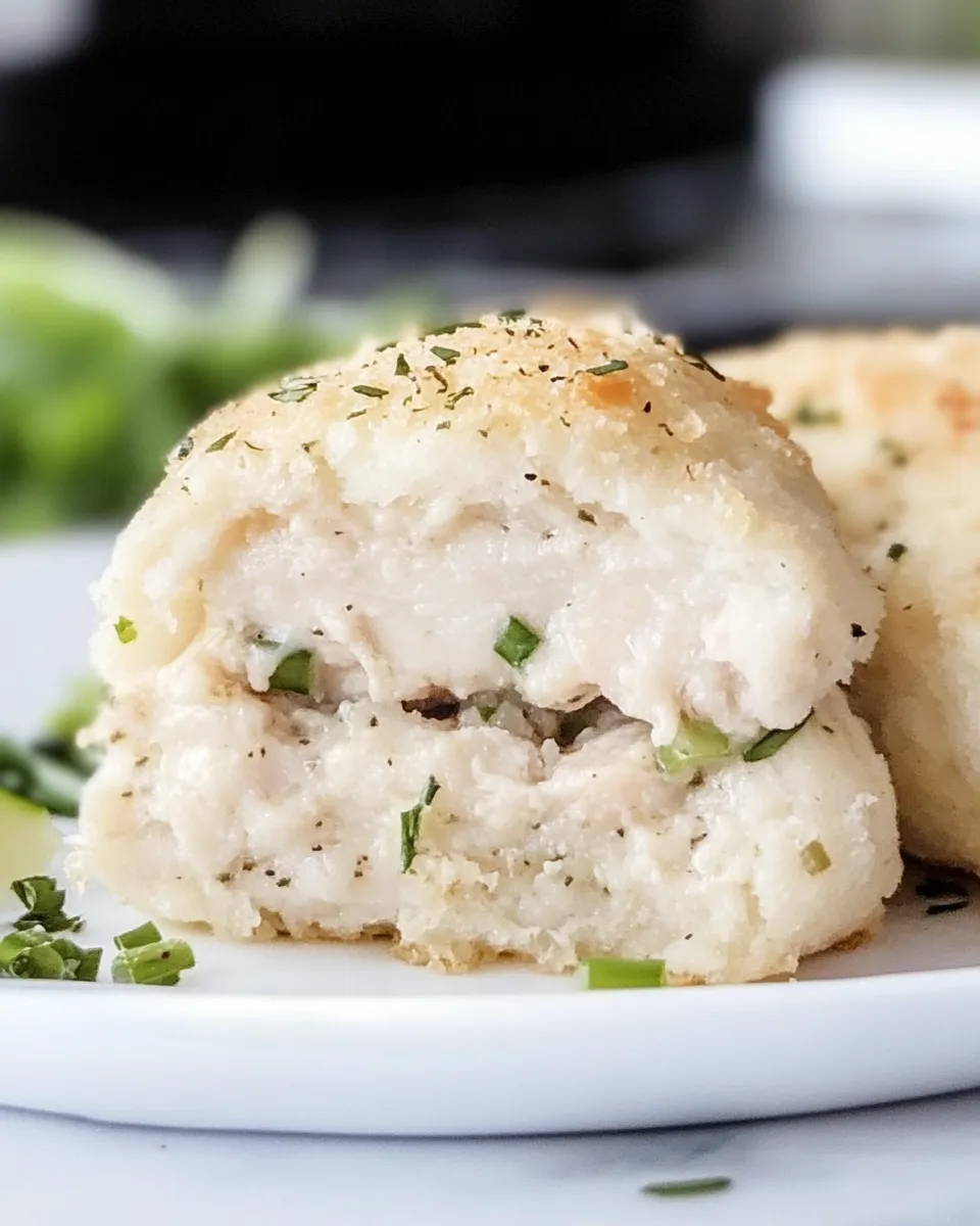 Easy Garlic Herb Chicken Pillows recipe photo