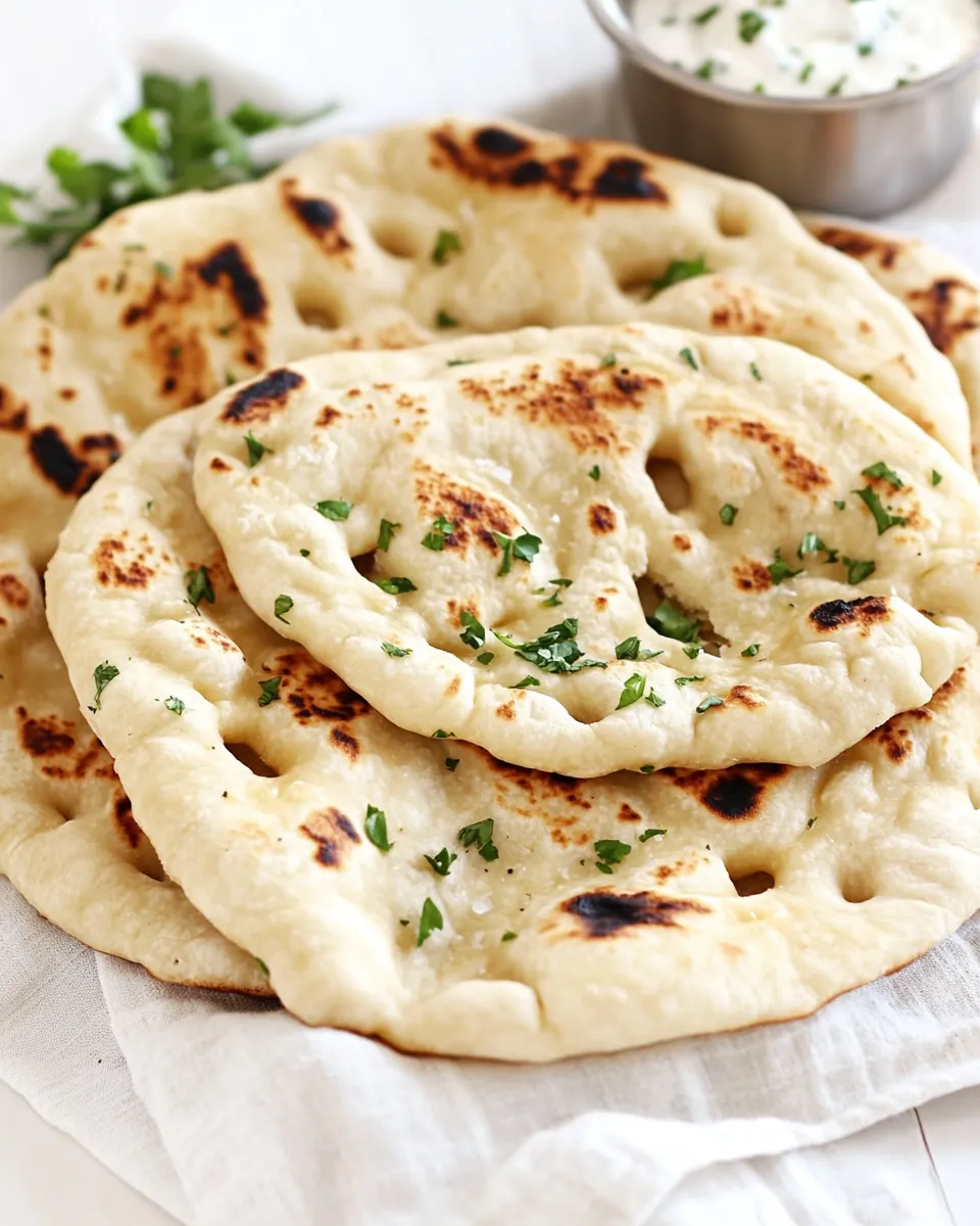 Classic Garlic Naan image