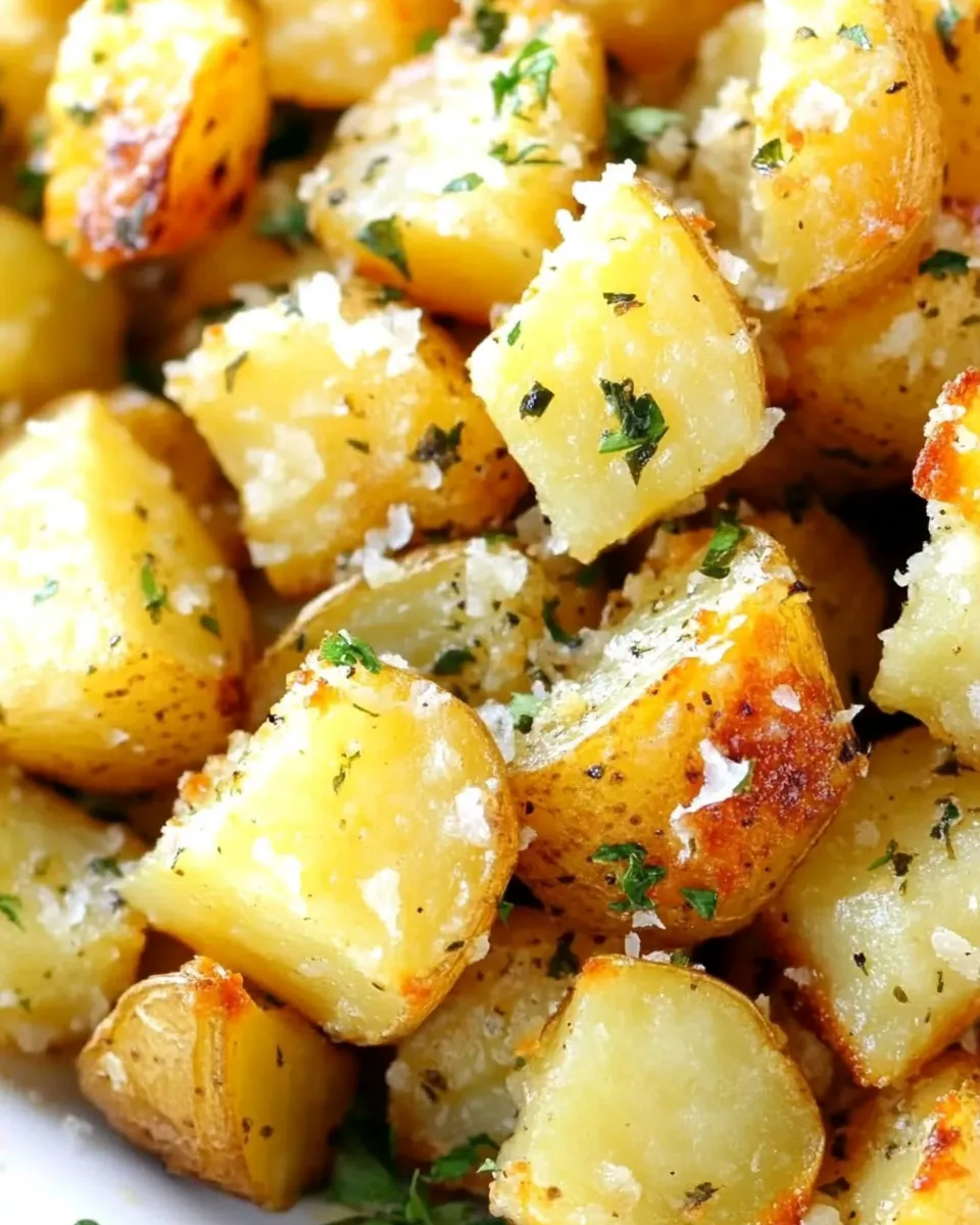 Savory Garlic Ranch Roasted Potatoes Recipe dish photo