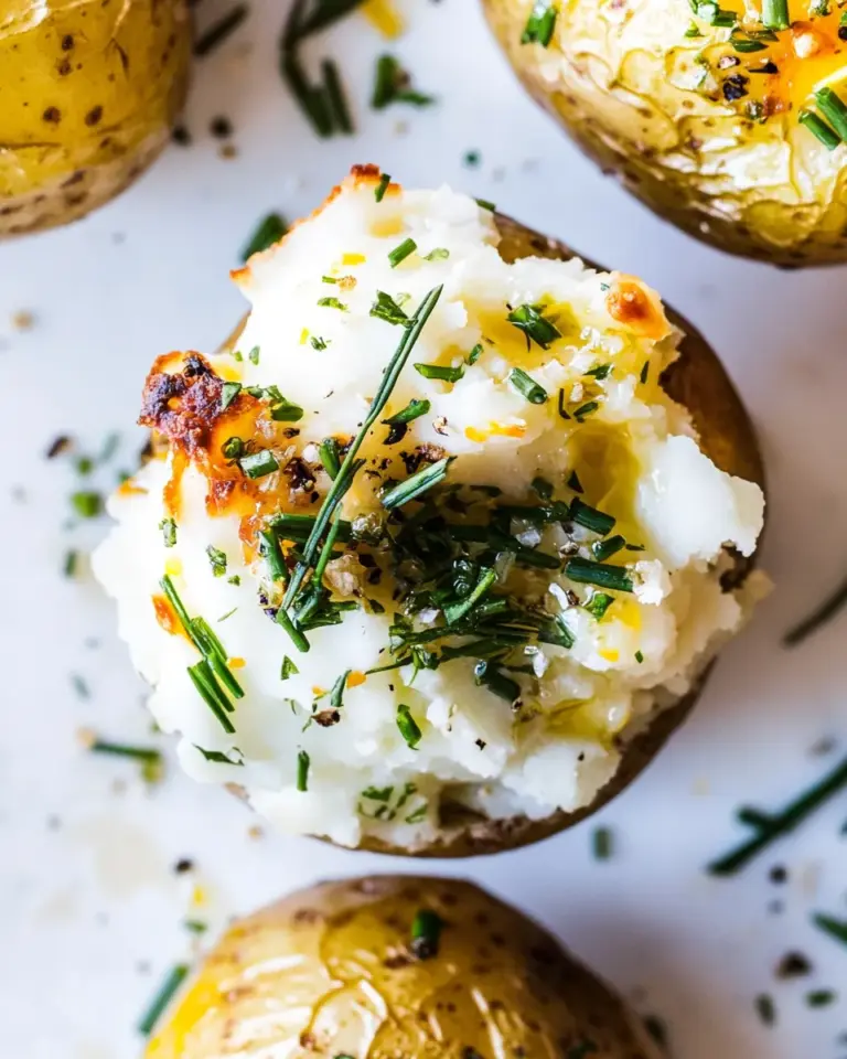 Easy Garlic and Lemon Smashed Potatoes photo