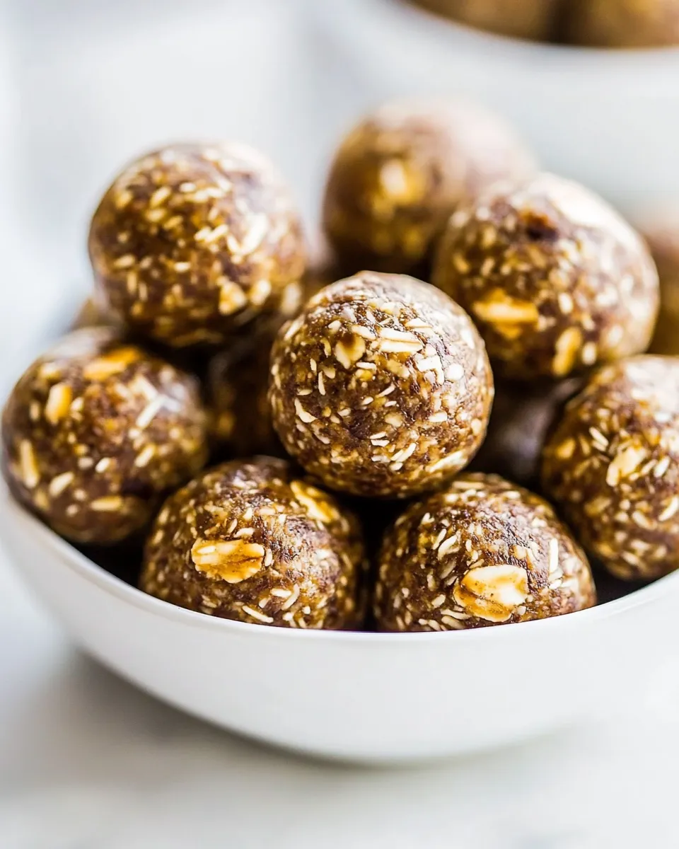 Homemade Ginger Cookie Healthy Energy Balls photo