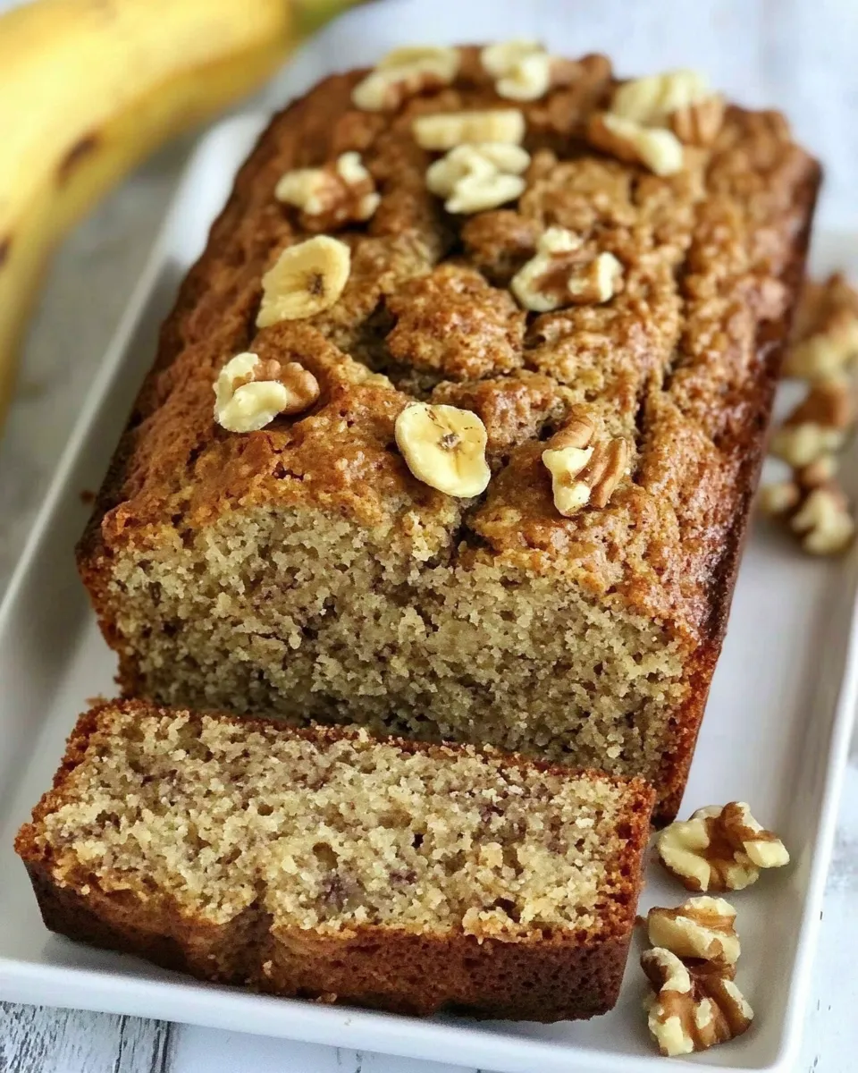 Easy Gluten-Free Banana Nut Bread recipe photo