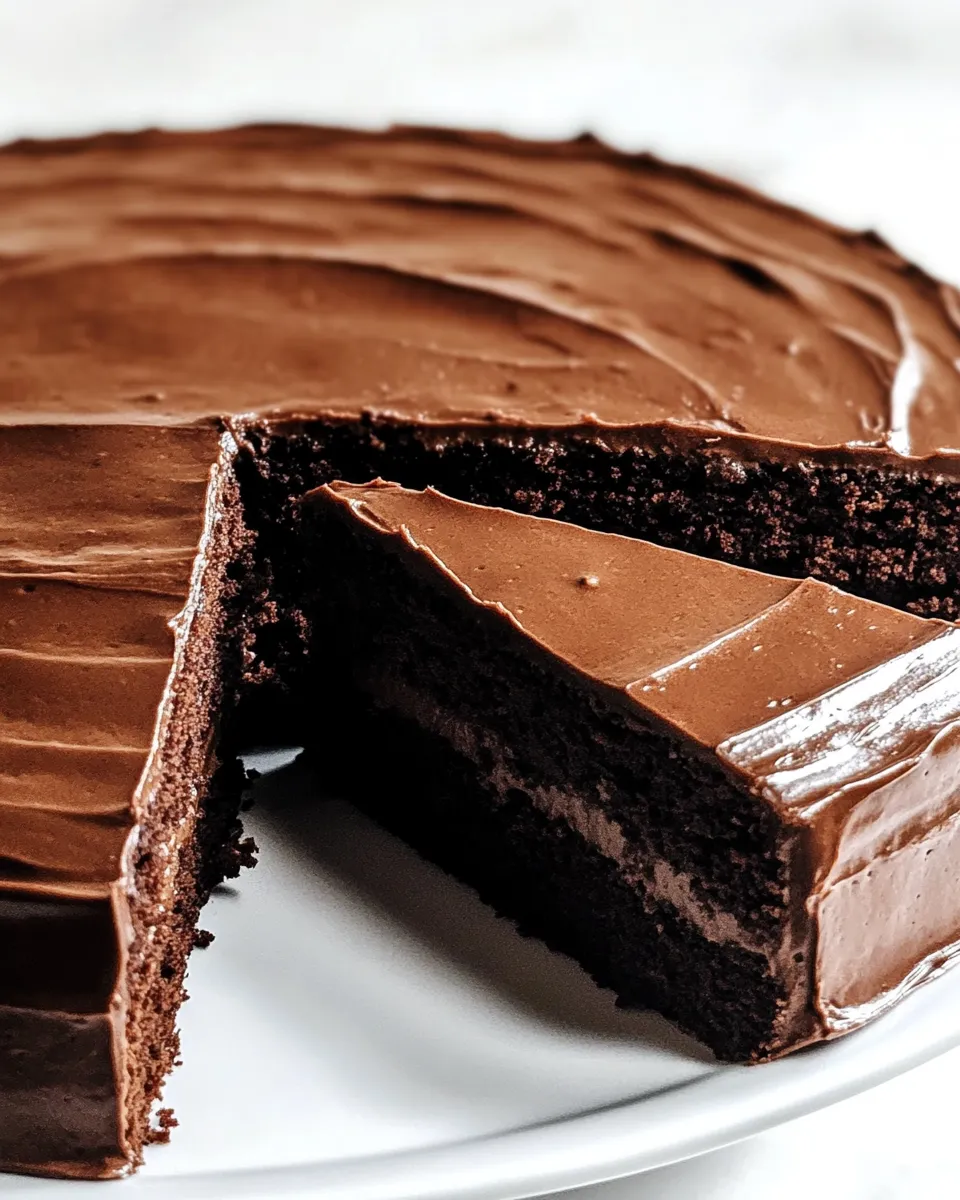 Homemade Gluten-Free Chocolate Cake photo