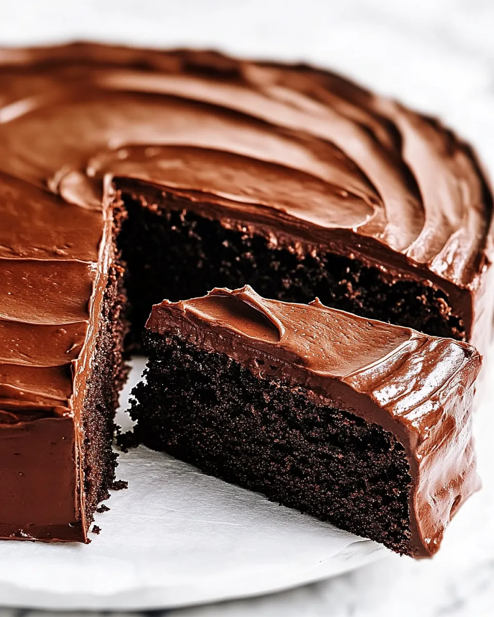 Easy Gluten-Free Chocolate Cake recipe photo
