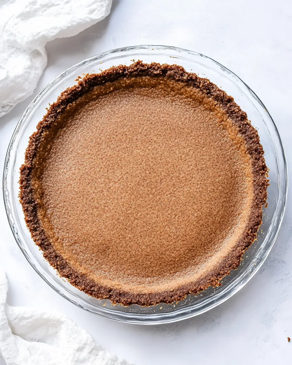 Delicious Gluten-Free Graham Cracker Crust Recipe (Sugar-Free!) recipe photo