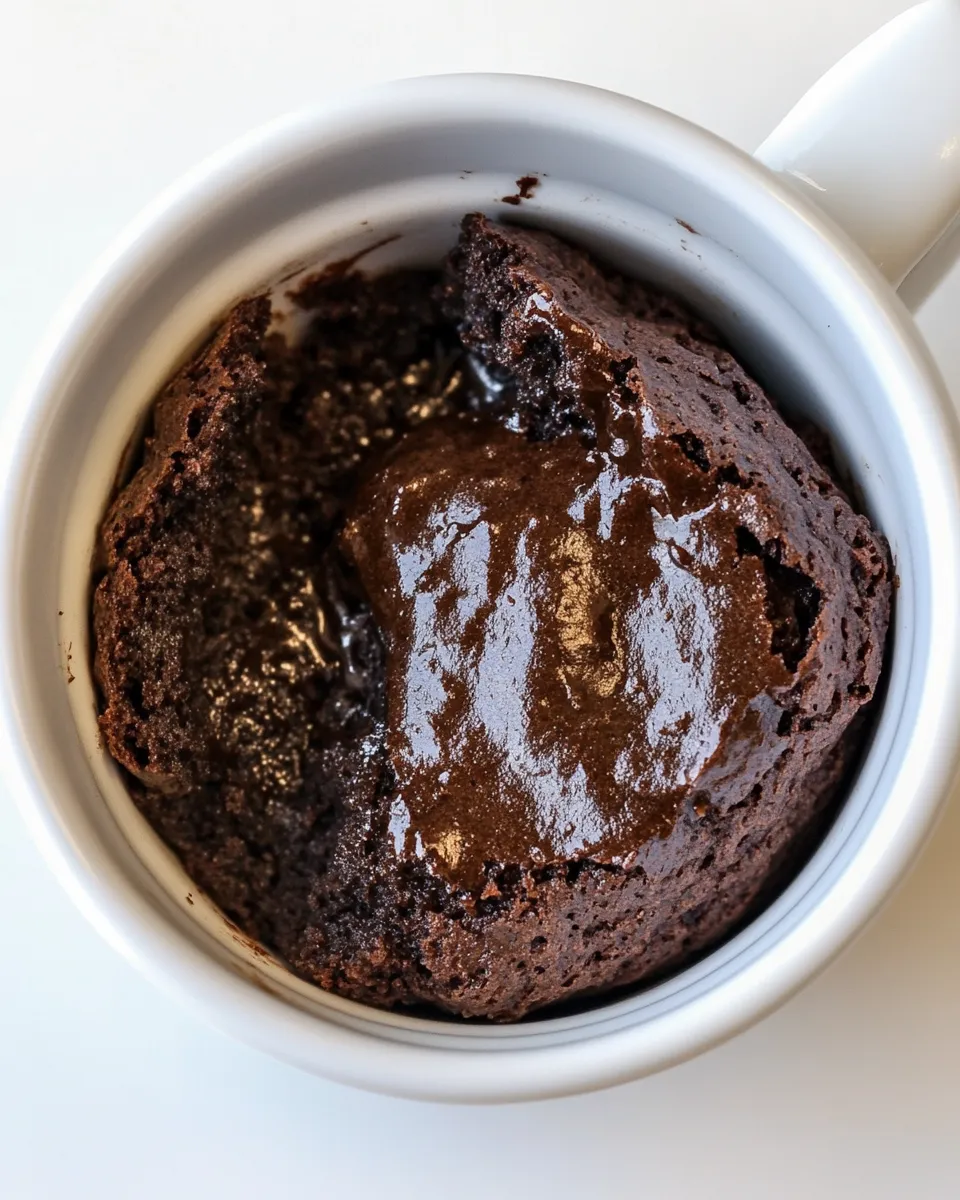 Easy Gluten-Free Mug Brownie photo