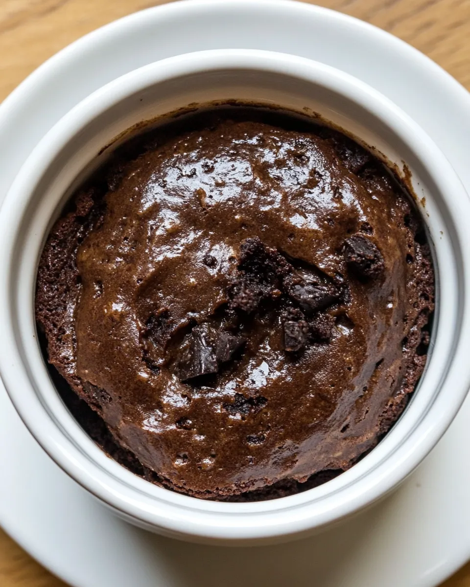Quick Gluten-Free Mug Brownie recipe photo