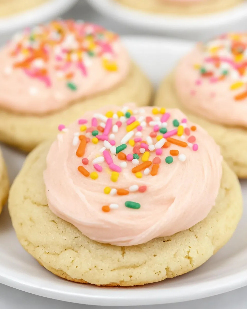 Easy Gluten Free Lofthouse Cookies recipe photo