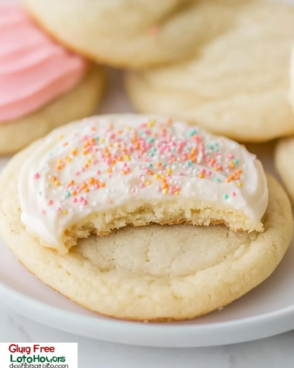 Delicious Gluten Free Lofthouse Cookies shot