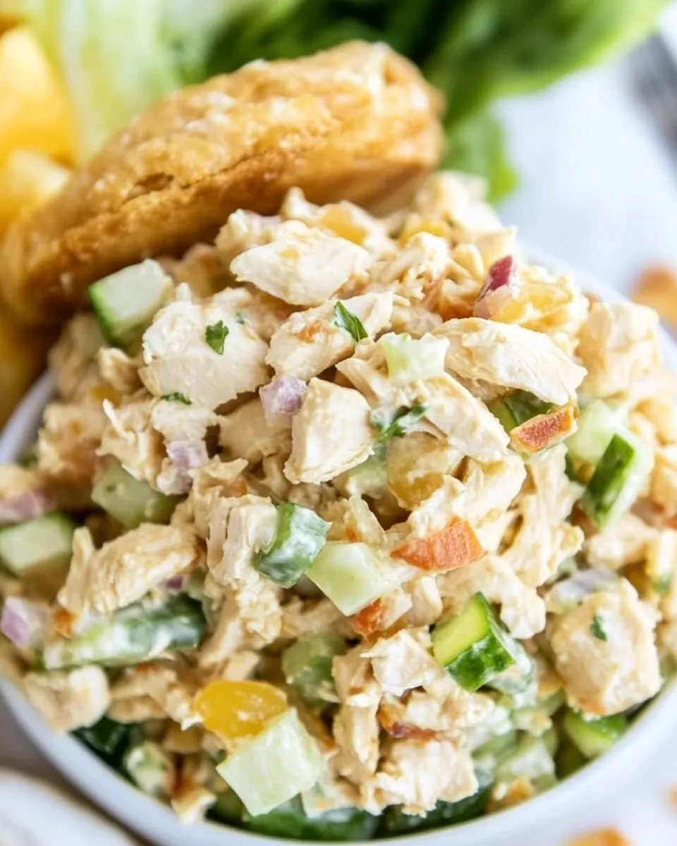 Homemade Golden Chicken Salad photo