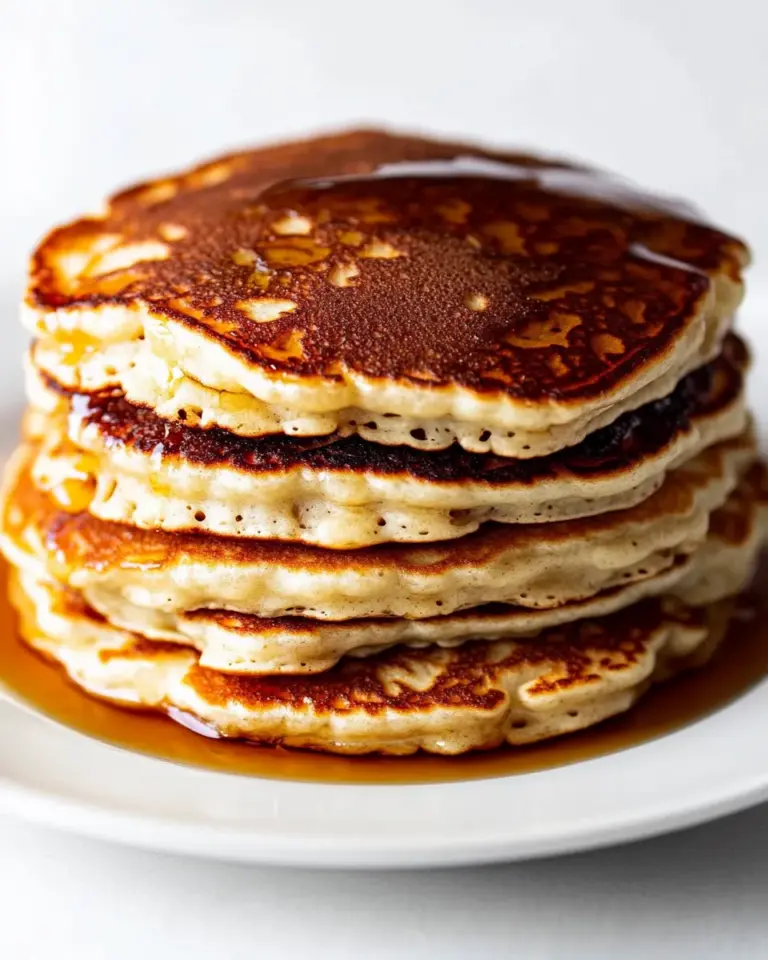 Homemade Grandmas Classic Old Fashioned Pancakes photo