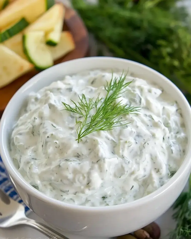 Homemade Greek Tzatziki Sauce photo