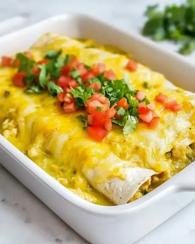 Homemade Green Chili Chicken Enchiladas photo