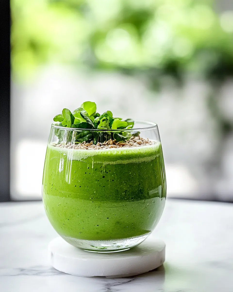 Easy Green Smoothie (aka Green Monster) recipe photo