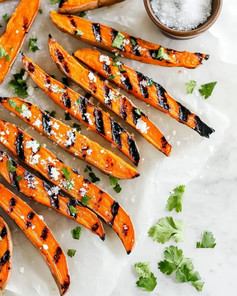 Homemade Grilled Sweet Potato Fries photo